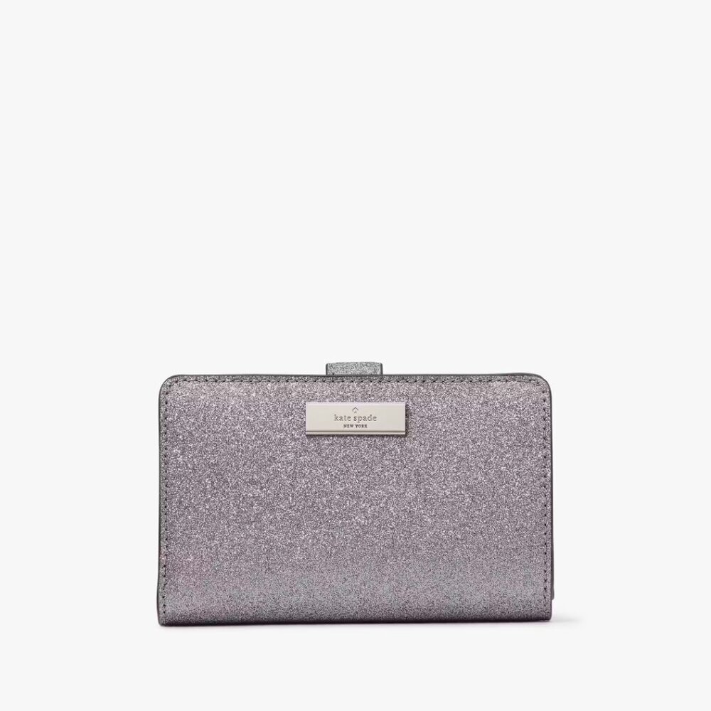 KATE SPADE SILVER TOTE & WALLET NIP - Picture 9 of 12
